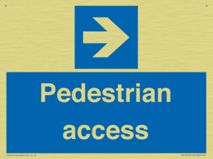 Pedestrian access